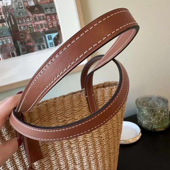 Coach Willow Small straw tote bag - Picture 3 of 6